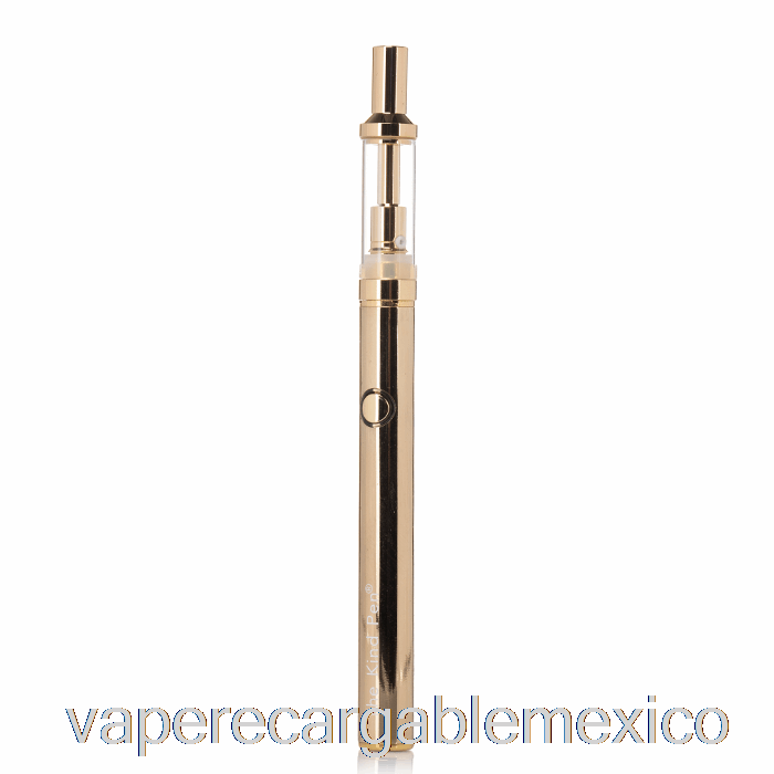 Vape Recargable The Kind Pen Slim 510 Kit Vaporizador Dorado
